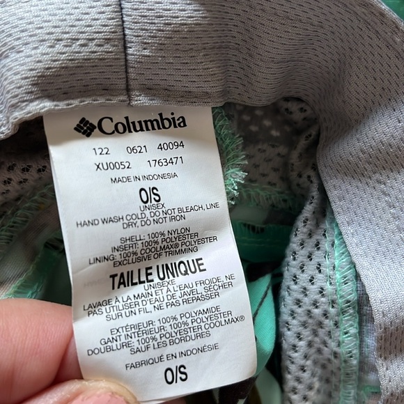 Columbia unisex Tillie Creek omni shade booney hat tropical  3” brim mesh vents - Picture 9 of 12